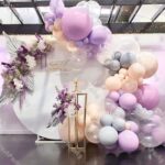 Mesas principales para xv años decoradas con globos