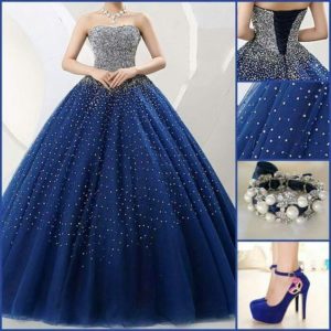 vestidos-xv-anos-color-azul-marino (2) - Ideas para mis 15