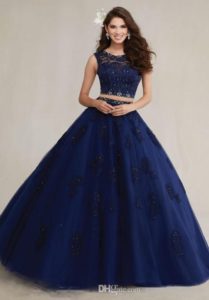 30-vestidos-xv-anos-azul-marino-super-elegantes (14) - Ideas para mis 15