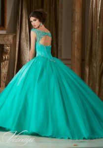 33-vestidos-xv-anos-color-aqua (2) - Ideas para mis 15