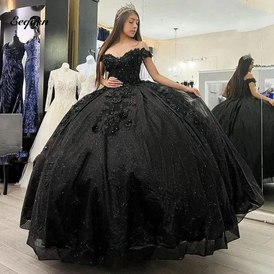 Vestidos para Quinceañera en Color Negro 2024
