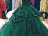 ¡58 Vestidos de 15 años en Verde Esmeralda que Amarás!