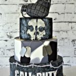 pastel de videojuegos para fiesta de 15 anos hombre (2)