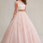 Vestidos de XV color rosa palo | Diseños de vestido 2022
