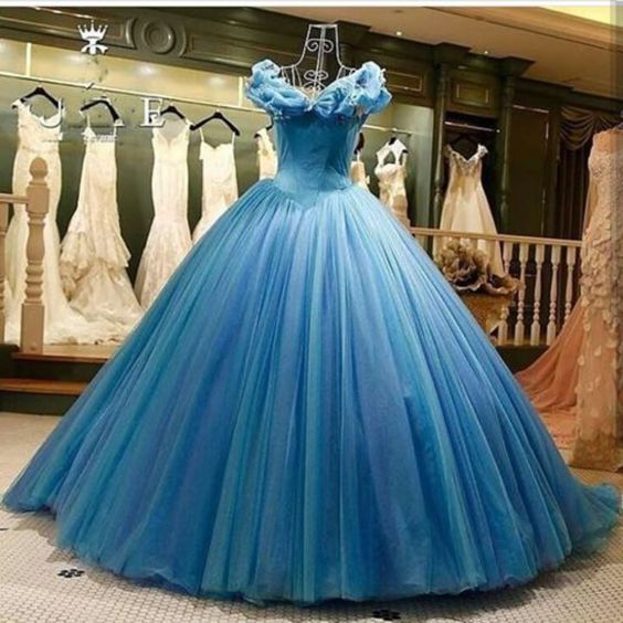 vestidos de xv anos azul turquesa (6) - Ideas para mis 15