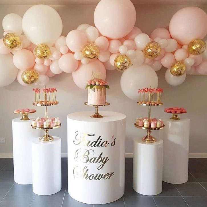 candy table pink blush