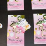 Imágenes de quinceañera temática de flamingo