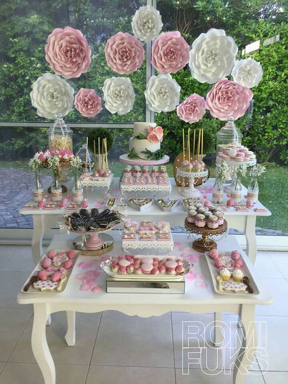 Postres modernos para decorar una hermosa Mesa de dulces de quinceañera