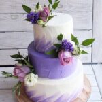 Diseños de pasteles de xv color lavanda