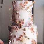 Ideas de pasteles para quince años rose gold