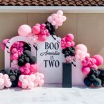 Ideas para decorar halloween con globos