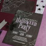 Invitaciones para fiesta de halloween