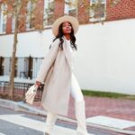 Outfits total white para invierno