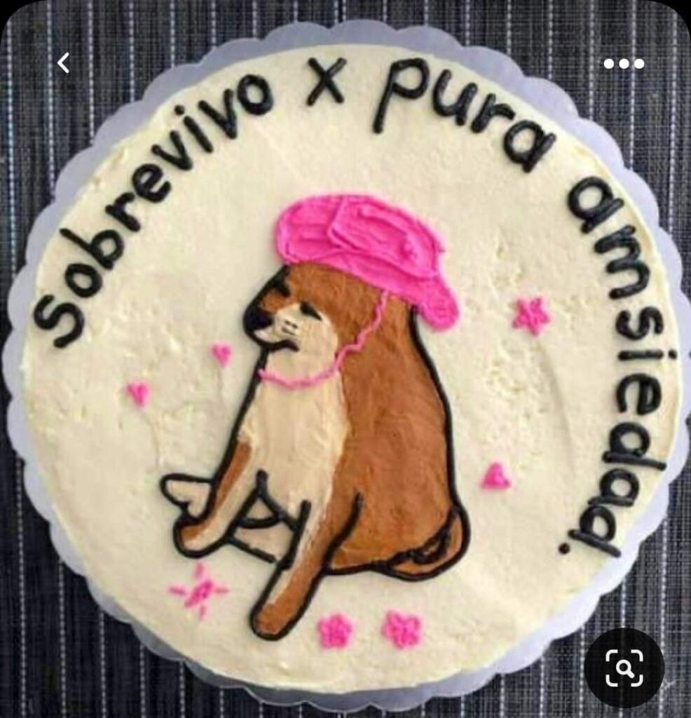 Diseños de pasteles con memes