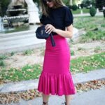 Ideas con faldas en color bugambilia