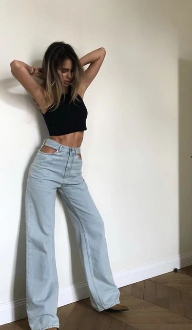Modelos de jeans cut out