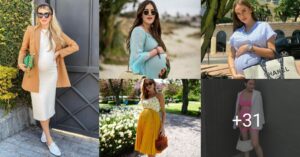 Ideas de outfits de verano para ser la embarazada con más estilo