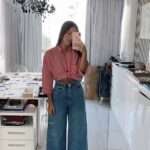 Ideas para combinar jeans acampanados